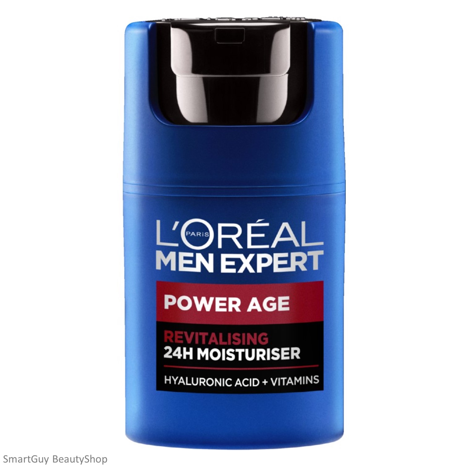 L'oreal Men Expert Power Age Revitalising 24Hour Moisturiser 50ml มอยซ์เจอร์ไรเซอร์บำรุงผิวหน้าผู้ชายสูตรพิเศษสินค้านำเข้าจากต่างประเทศของแท้พร้อมส่ง