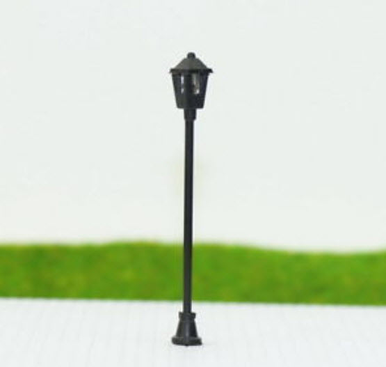 เสาไฟทางเดินโลหะ 3V สูง 6.5 ซ.ม. / 5 ต้น (มี resistor)