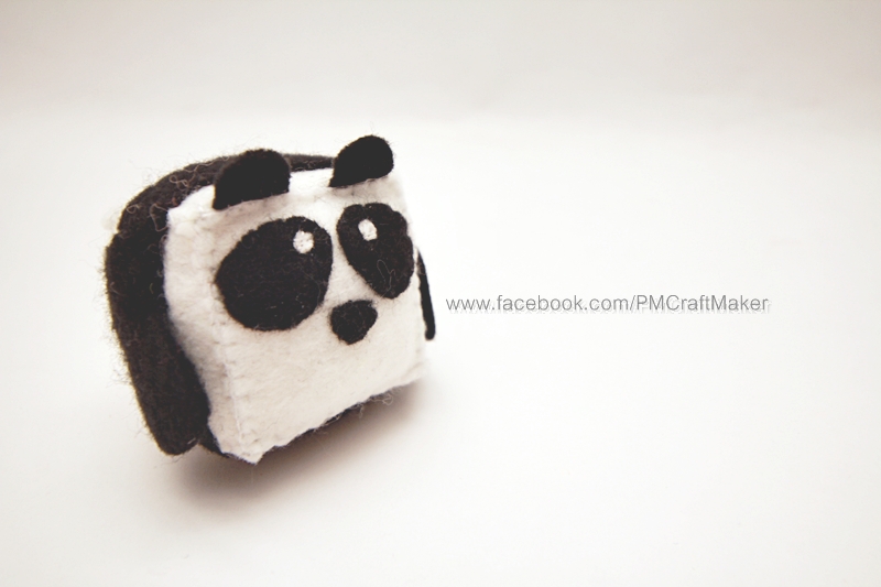 ตุ๊กตากล่องหมีแพนด้า