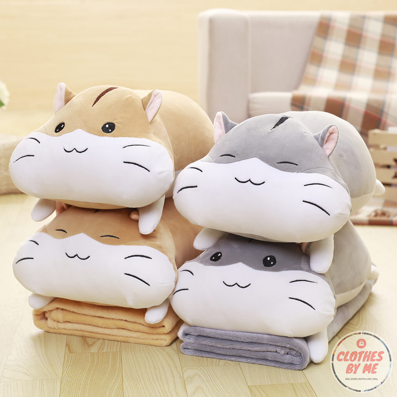 หมอนผ้าห่ม หนูแฮมสเตอร์