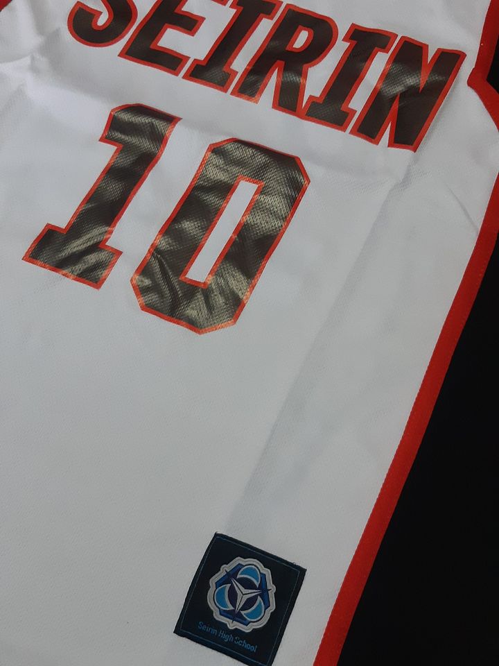 ชุดบาส SEIRIN No.10 สีขาว V1