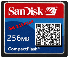 [ขาย จำหน่าย ราคา] Sandisk CF Card 256Mb 25X (Compact Flash Card)