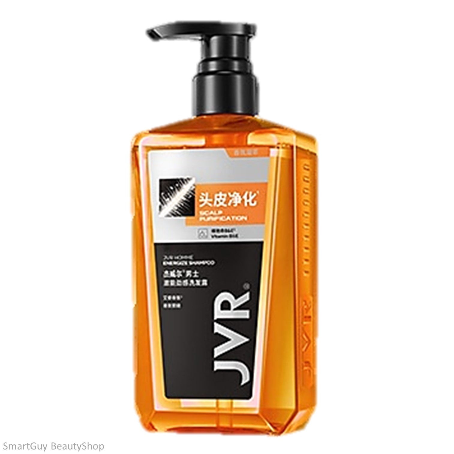 JVR Homme Scalp Purification Energize Shampoo 500ml แชมพูสระผมสำหรับผู้ชายกลิ่นสปอร์ตสดชื่นดูแลเส้นผมและหนังศีรษะได้อย่างถึงขีดสุด