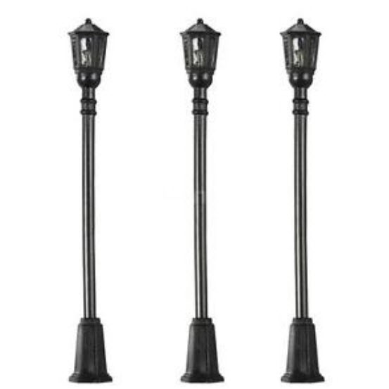 เสาไฟทางเดินโลหะ 3V สูง 6.5 ซ.ม. / 5 ต้น