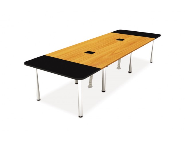 โต๊ะประชุมผิวเมลามีนอย่างดี มีหลายสี ขนาด 360*120*75 ซม.