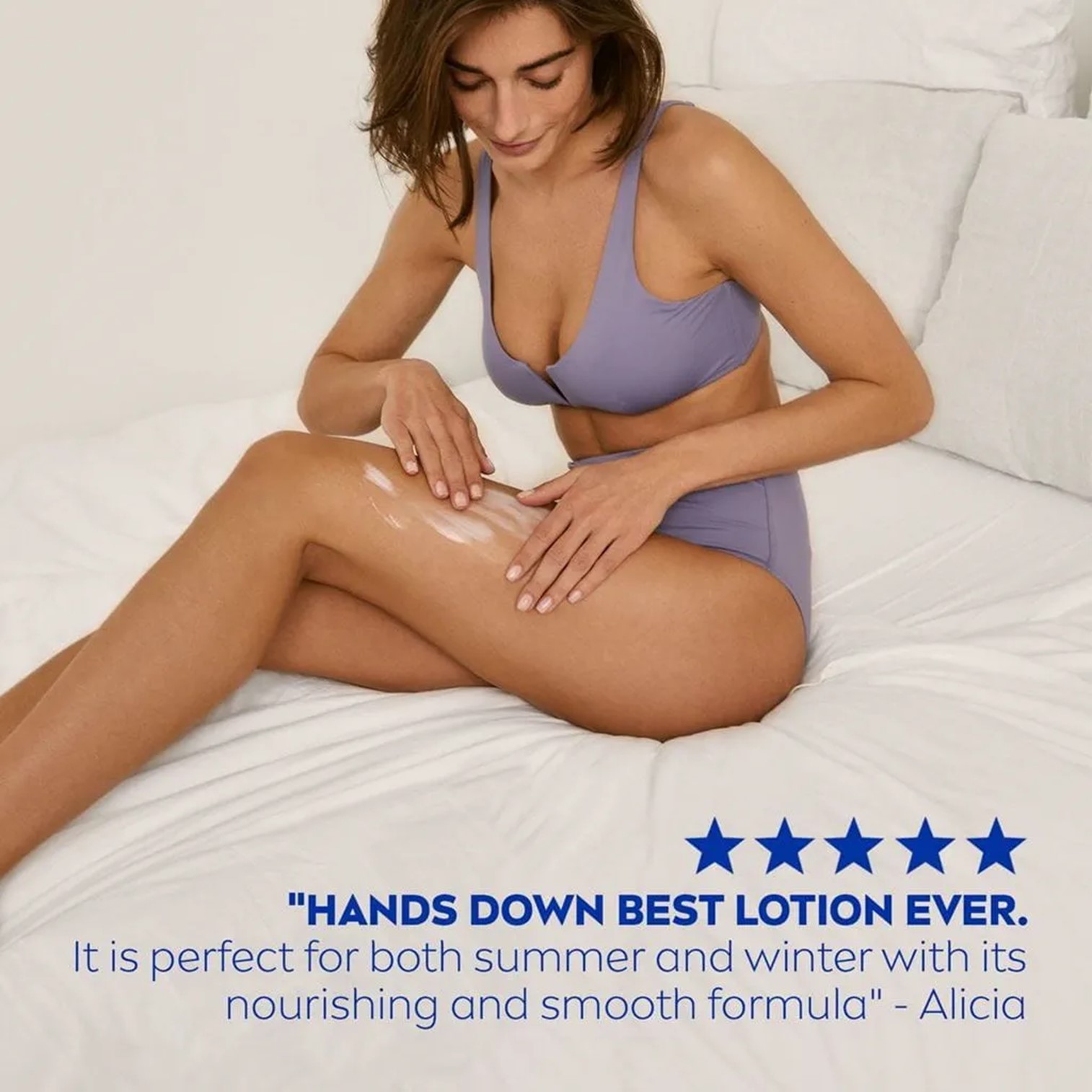 NIVEA IRRESISTIBLY SMOOTH BODY LOTION 400ML โลชั่นบำรุงผิวกายเพิ่มความชุ่มชื้นผิวแลดูอ่อนกว่าวัยสูตรพิเศษสินค้านำเข้าจากออสเตรเลียพร้อมส่ง