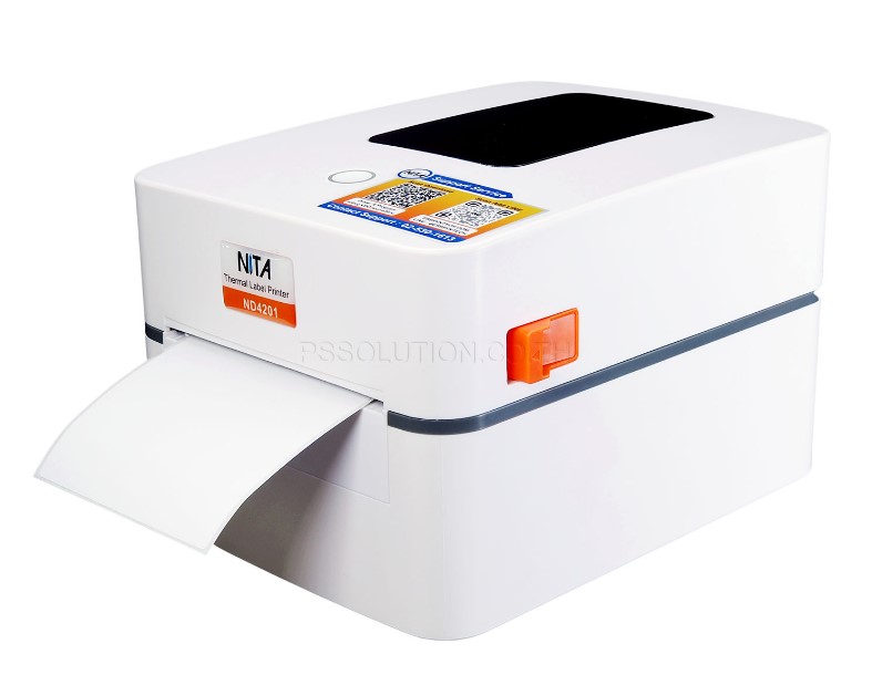 เครื่องพิมพ์ฉลาก NITA ND4201 เครื่องปริ้นสติกเกอร์ใบปะหน้า ระบบความร้อนไม่ต้องใช้หมึก การเชื่อมต่อ USB
