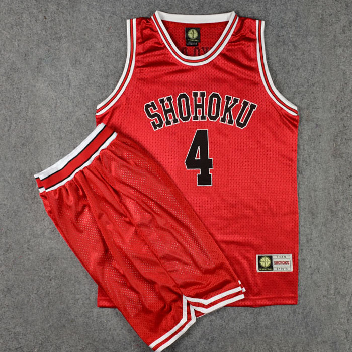ชุดบาส Slamdunk Shohoku No.4 Akagi