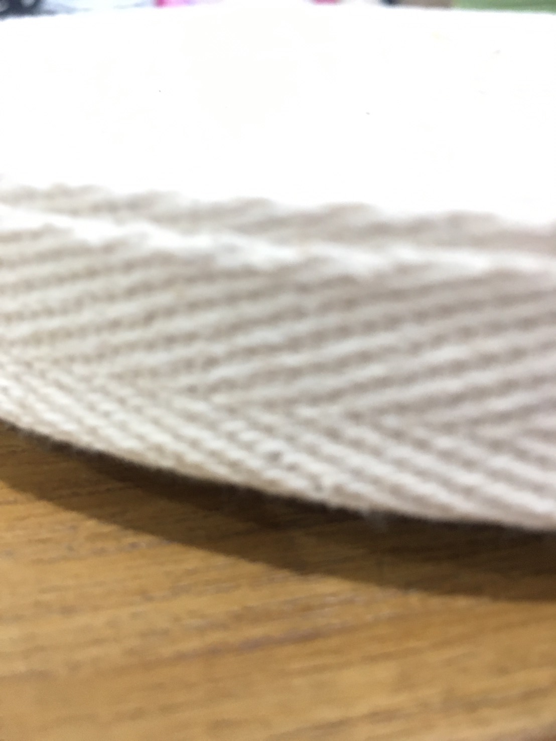 เทปผ้าคอตตอน สีธรรมชาติ Natural COTTON Tape 1 หลา