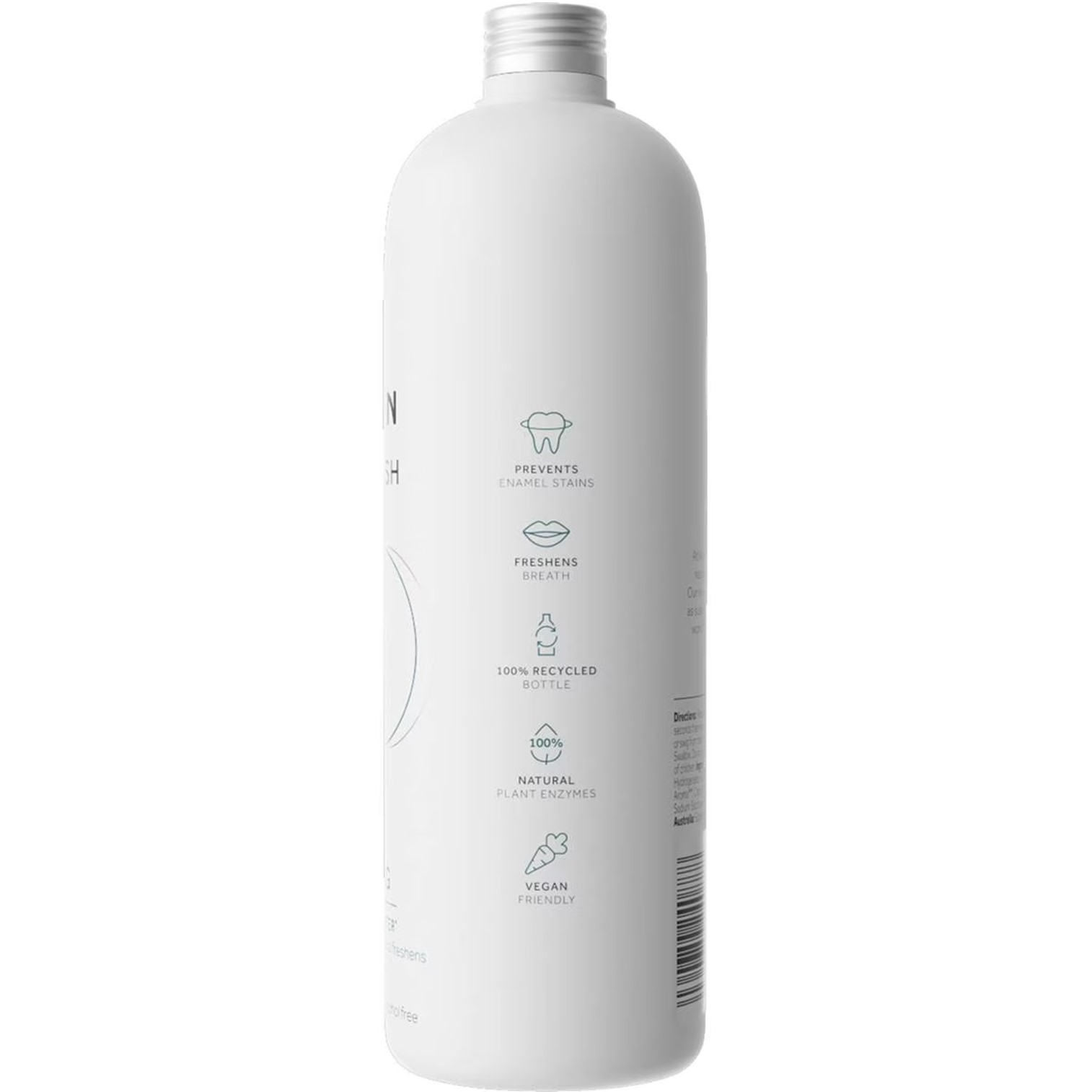 WAKEN MOUTHWASH PEPPERMINT Whitening 500ML น้ำยาบ้วนปากสูตรเย็นสดชื่นพิเศษสินค้านำเข้าจากออสเตรเลียของแท้