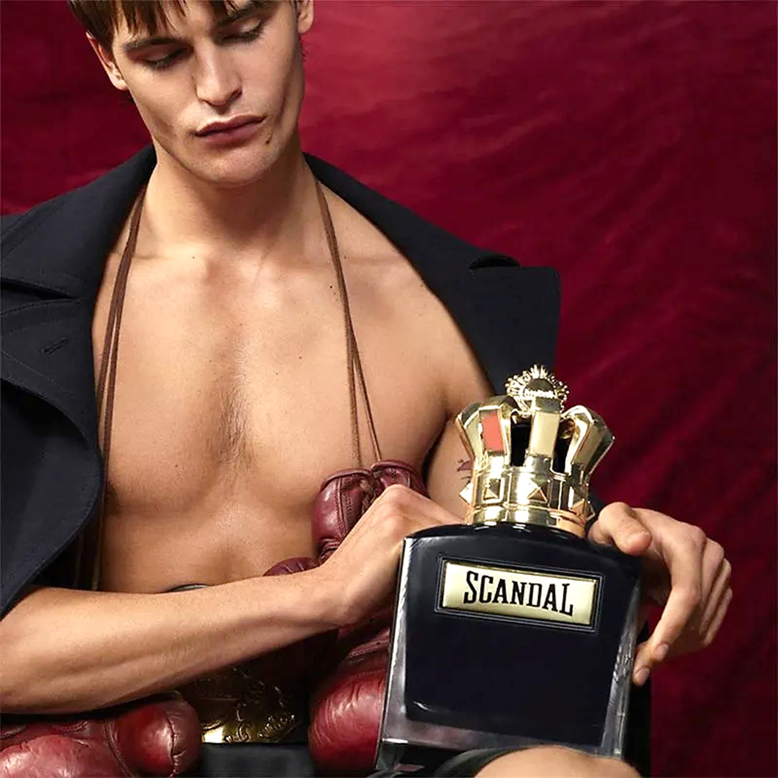 JEAN PAUL GAULTIER Scandal Absolu Parfum Concentré For Him 100ml น้ำหอมผู้ชายกลิ่นหอมเซ็กซี่หรูหราสินค้านำเข้าจากต่างประเทศของแท้พร้อมส่ง