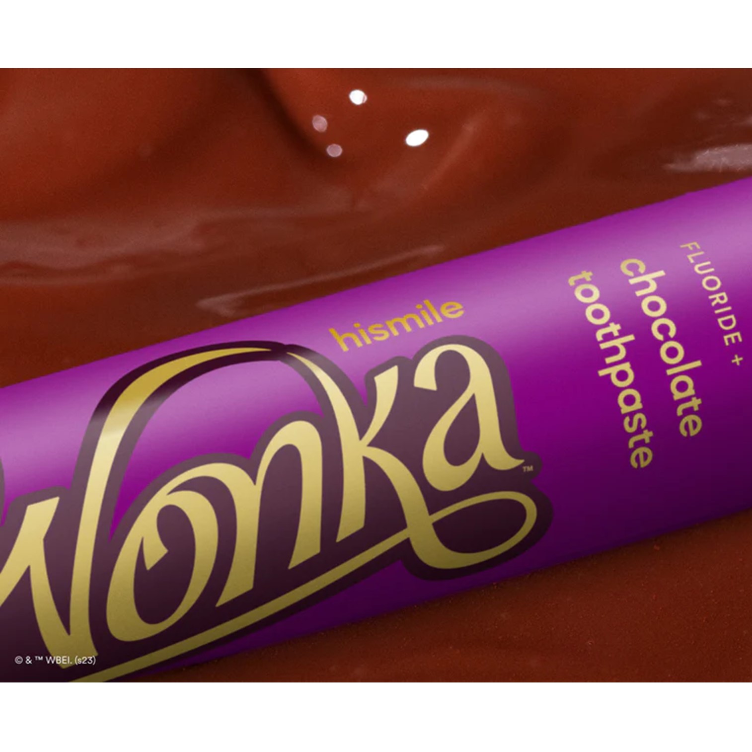 Hismile Wonka Chocolate Toothpaste Special Edition 60g ยาสีฟันรสช็อคโกแลตสูตรพิเศษสินค้านำเข้าจากออสเตรเลียของแท้พร้อมส่ง