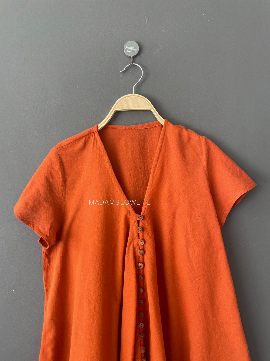 เสื้อผู้หญิง Size F สีส้ม