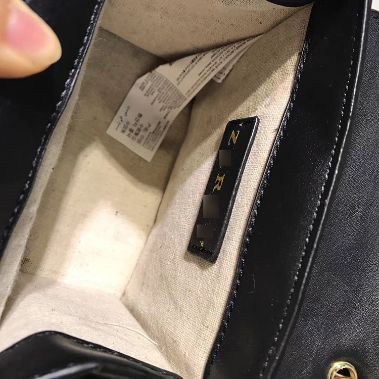 Zara Metallic Bug Detail Crossbody Bag