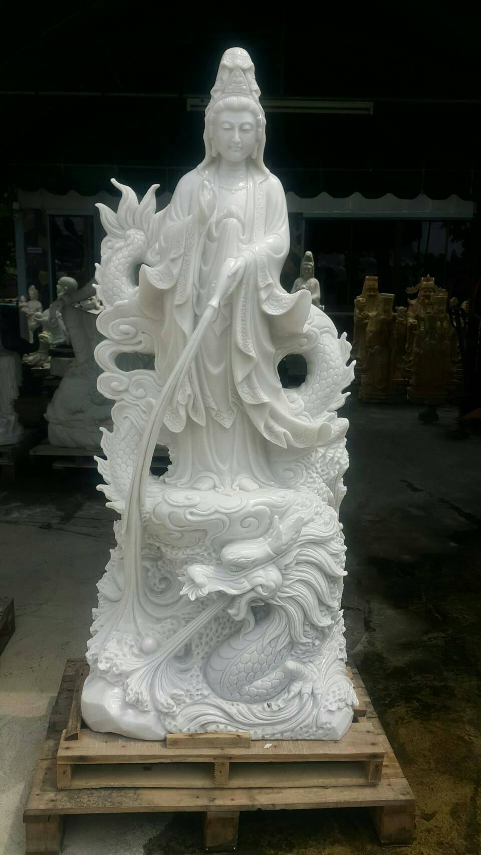 เจ้าแม่กวนอิมขนาด170เซนติเมตรราคา