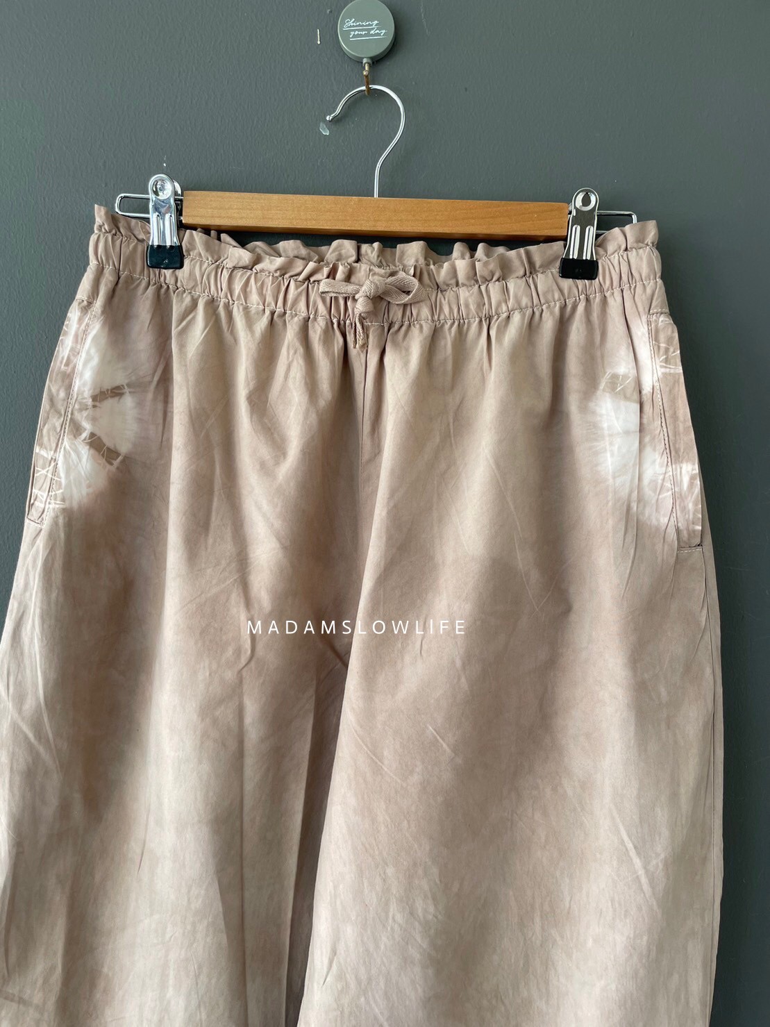 กางเกงขายาว Long Pants เนื้อผ้าคอตตอน Cotton 100% ย้อมสีปลอดสารพิษ