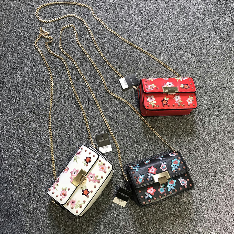 TOPSHOP Rosie Floral Study Crossbody Bag