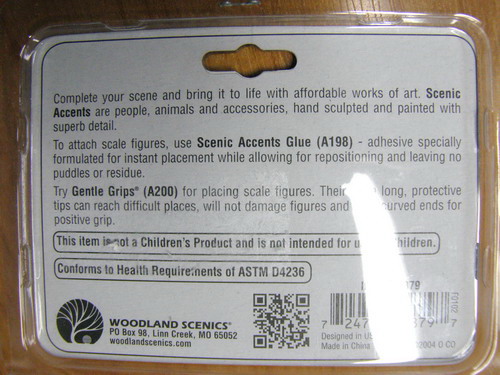 ม้านั่งยาว สเกล 1:87 ชุด 6 ตัว (Woodland)