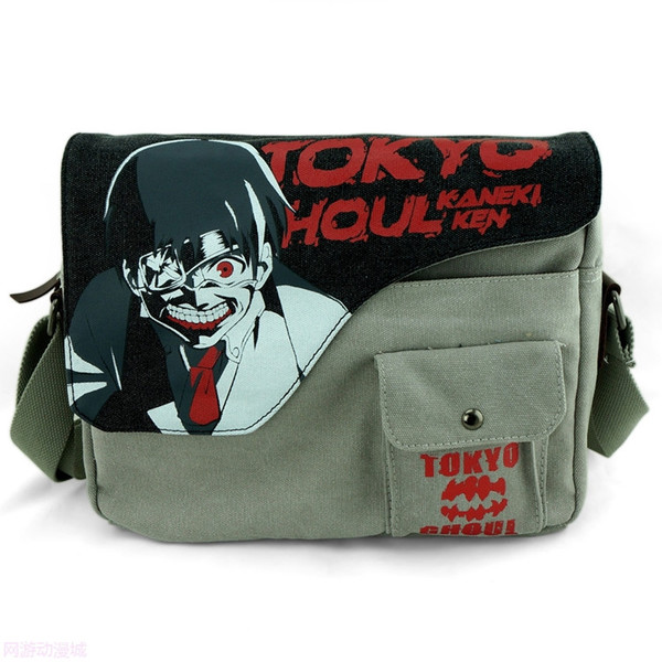 กระเป๋าผ้าใบสะพาย ลาย Tokyo Ghoul
