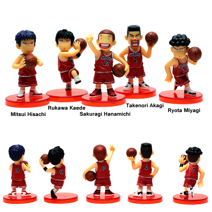 Slamdunk 5 ตัว กล่อง (ชุดแดง)