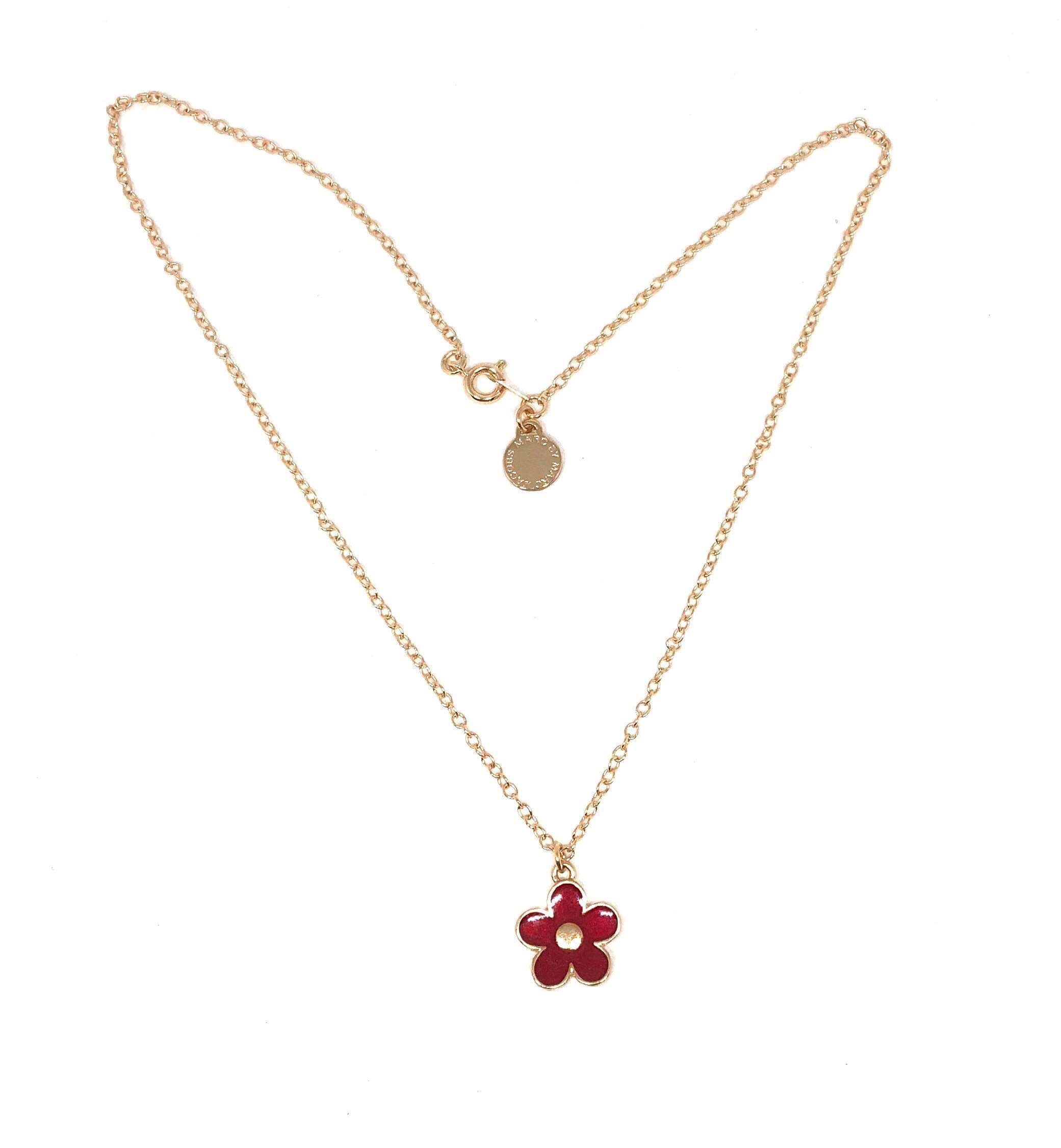 Marc Jacobs Daisy Pendent Necklace
