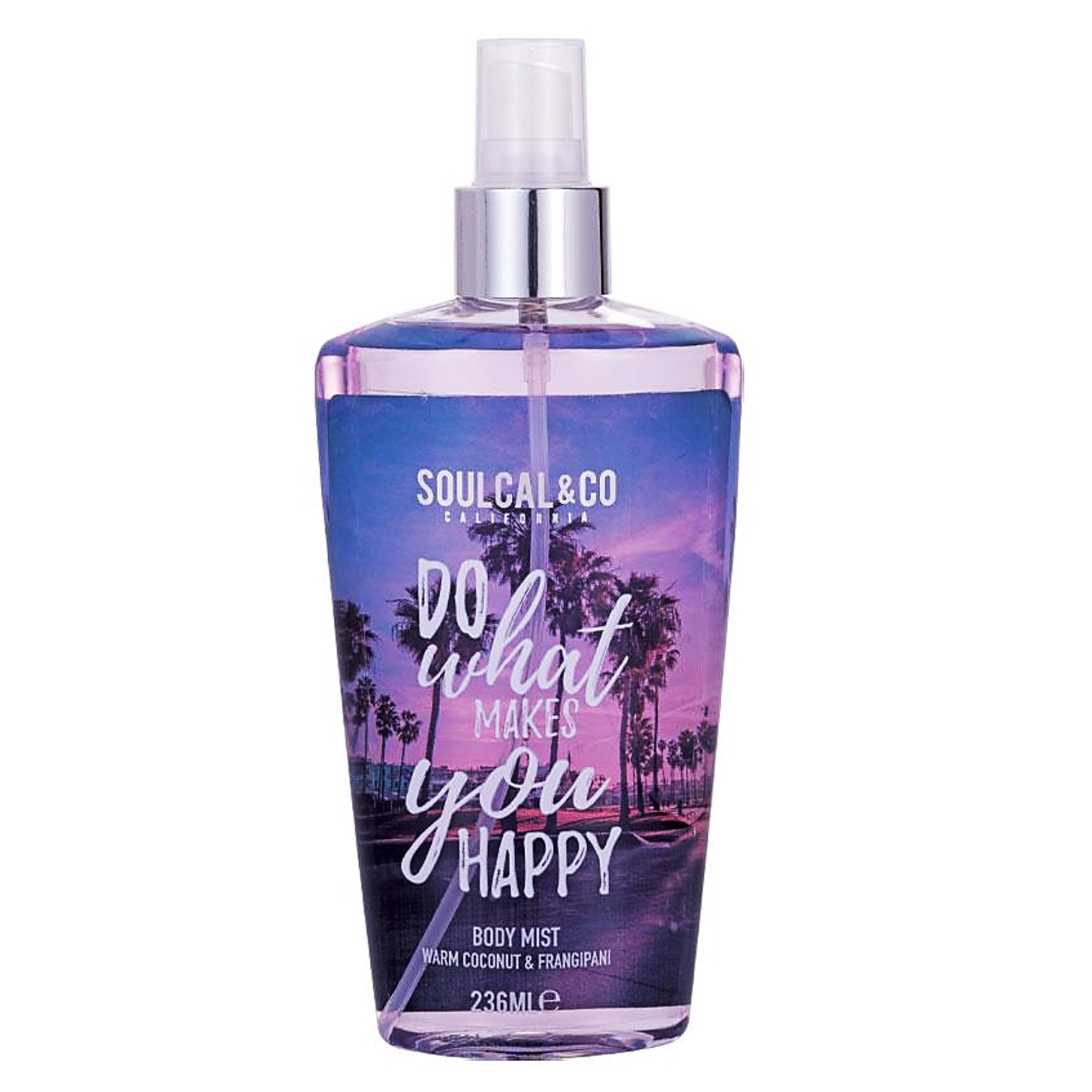 SoulCal&Co Do What Makes You Happy Body Mist 236ml สเปรย์น้ำหอมสำหรับผิวกายกลิ่นหอมสุดพิเศษลิขสิทธิ์แท้จากต่างประเทศ