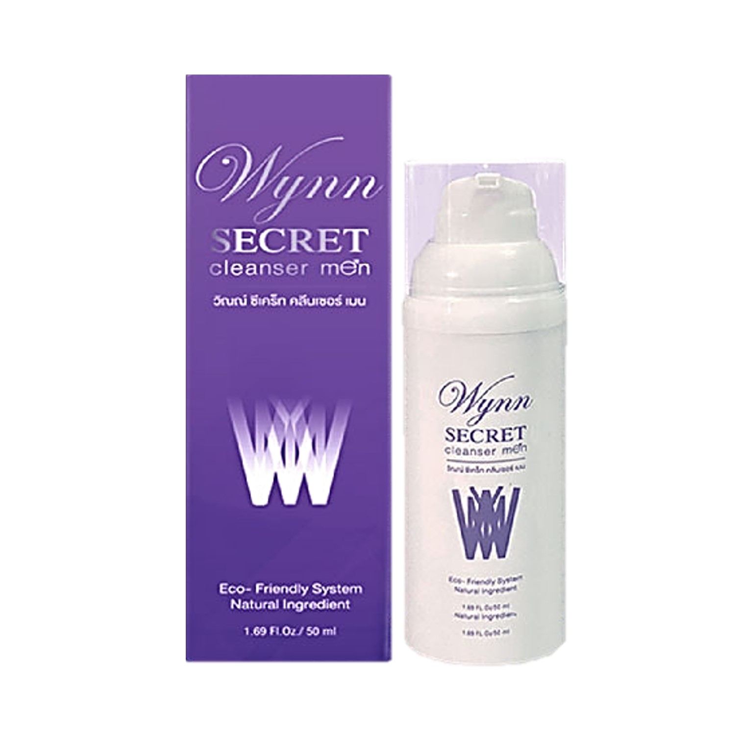 Wynn Secret Cleanser Men 50ml ผลิตภัณฑ์ทำความสะอาดจุดซ่อนเร้นจากสารสกัดธรรมชาติกลิ่นหอมพิเศษสำหรับผู้ชาย