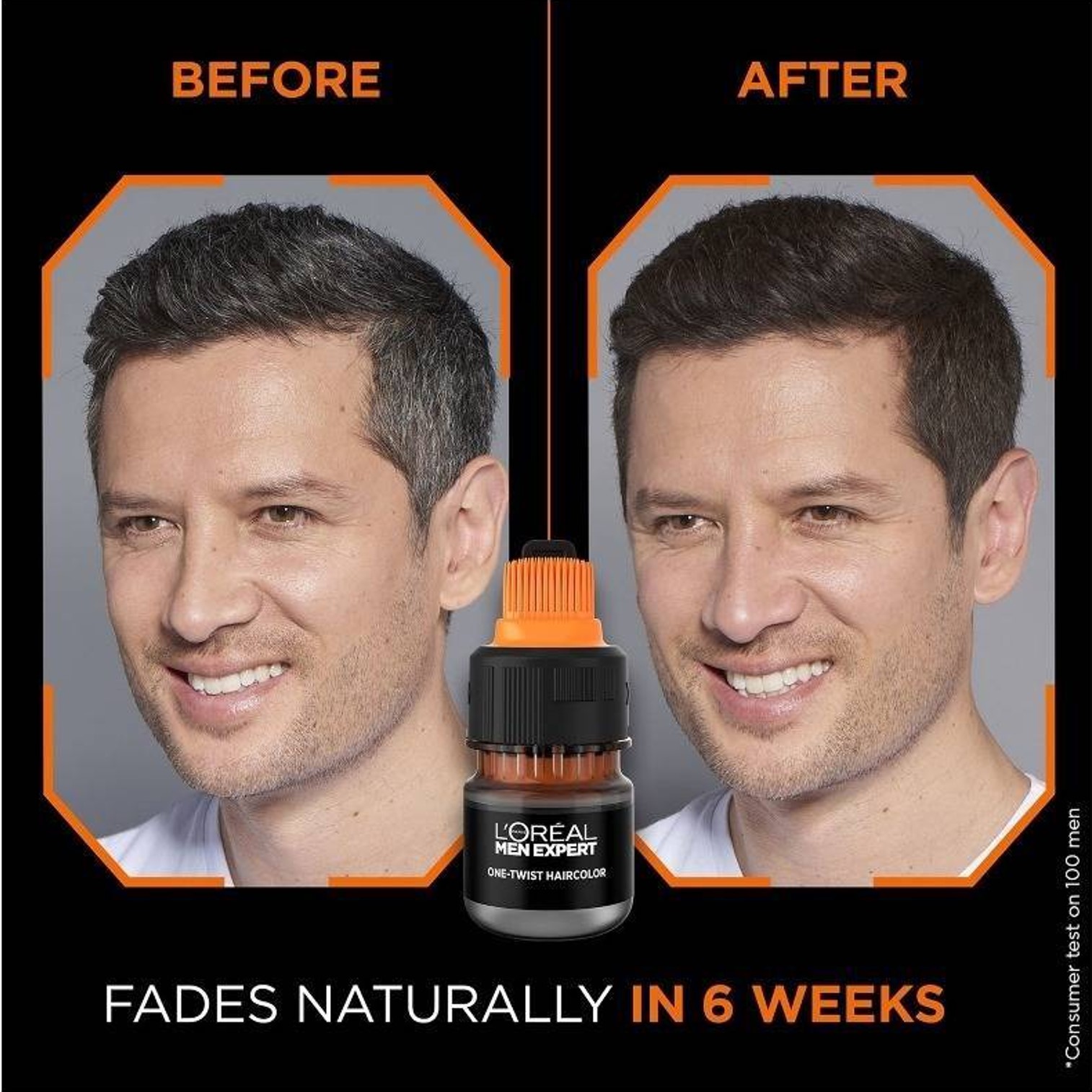 L'Oreal Paris Men Expert Semi Permanent Hair Colour 03 Dark Brown ผลิตภัณฑ์เปลี่ยนสีผมสำหรับผู้ชายสูตรพิเศษจากลอรีอัลปารีส