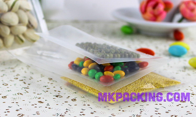 ถุงแบนซีล 3 ด้าน -- ซองใส