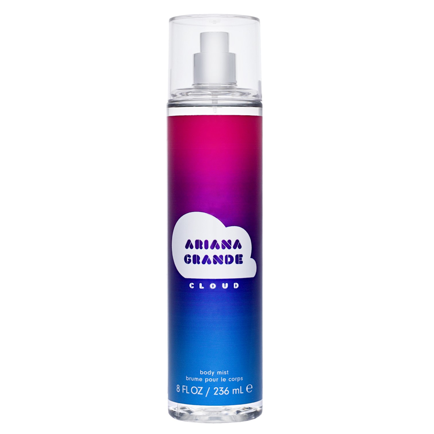 Ariana Grande Cloud Body Mist 236ml สเปรย์น้ำหอมสำหรับผิวกายจากนักร้องสาวอาเรียน่า เกร็นเดกลิ่นหอมสุดพิเศษสินค้ารับประกันลิขสิทธิ์แท้