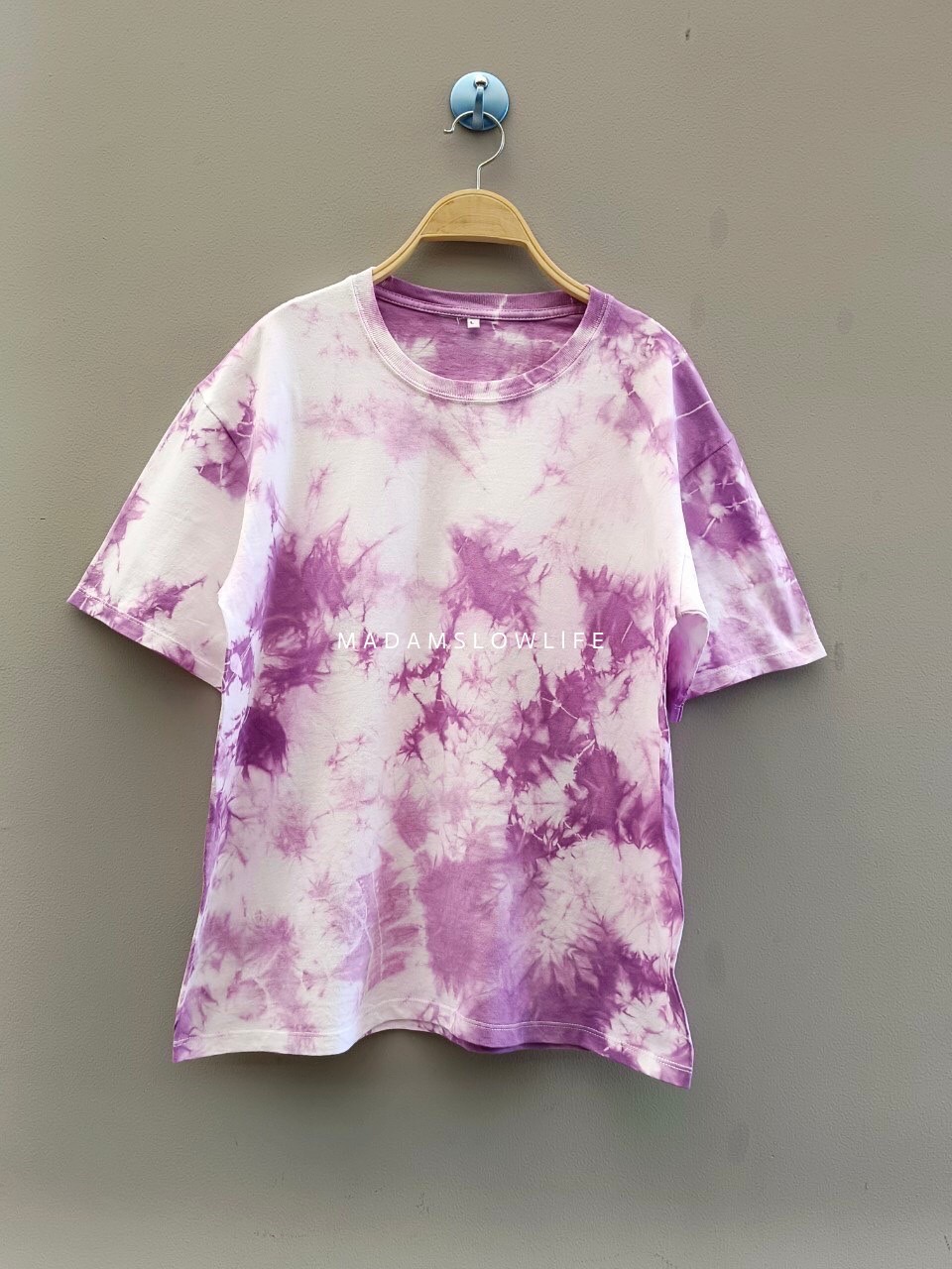 เสื้อยืดผู้ใหญ่ มัดย้อมสีปลอดสารพิษ