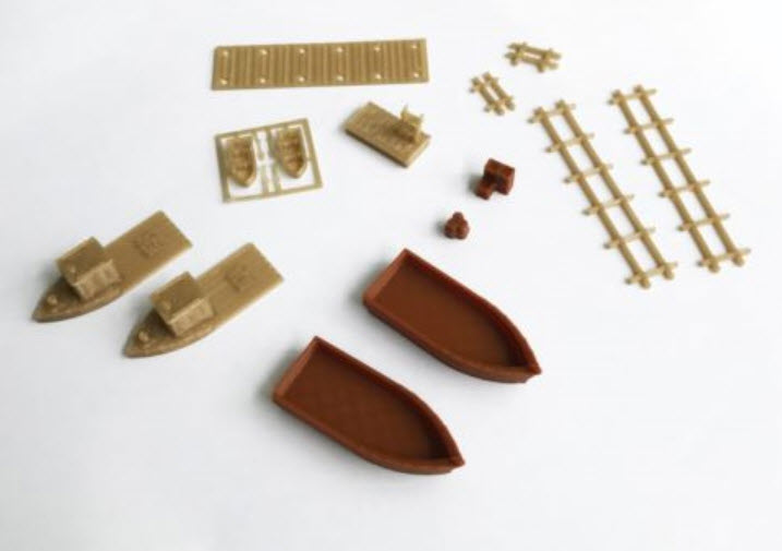 สเกล 1:220 ท่าเรือ + เรือ