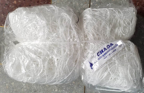ตาข่ายประตู ฟุตบอล 11 คน chada รุ่น เส้น เล็ก, ใหญ่, ใหญ่พิเศษ, แดง, คูลาลอน (เฉพาะตาข่าย) k+n