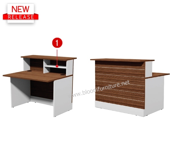 เคาน์เตอร์ตรง ขนาด : W 120 x D 70 x H 107 CM.