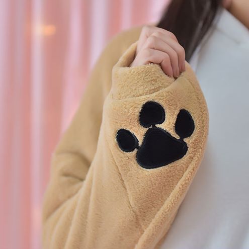 เสื้อกันหนาว ลาย ชิบะอินุ