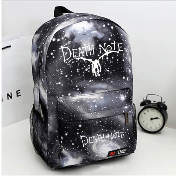 กระเป๋าเป้ ลาย Death note เรืองแสง