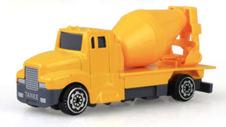 รถงานก่อสร้าง 6 แบบ (diecasts) / ชุด 6 คัน