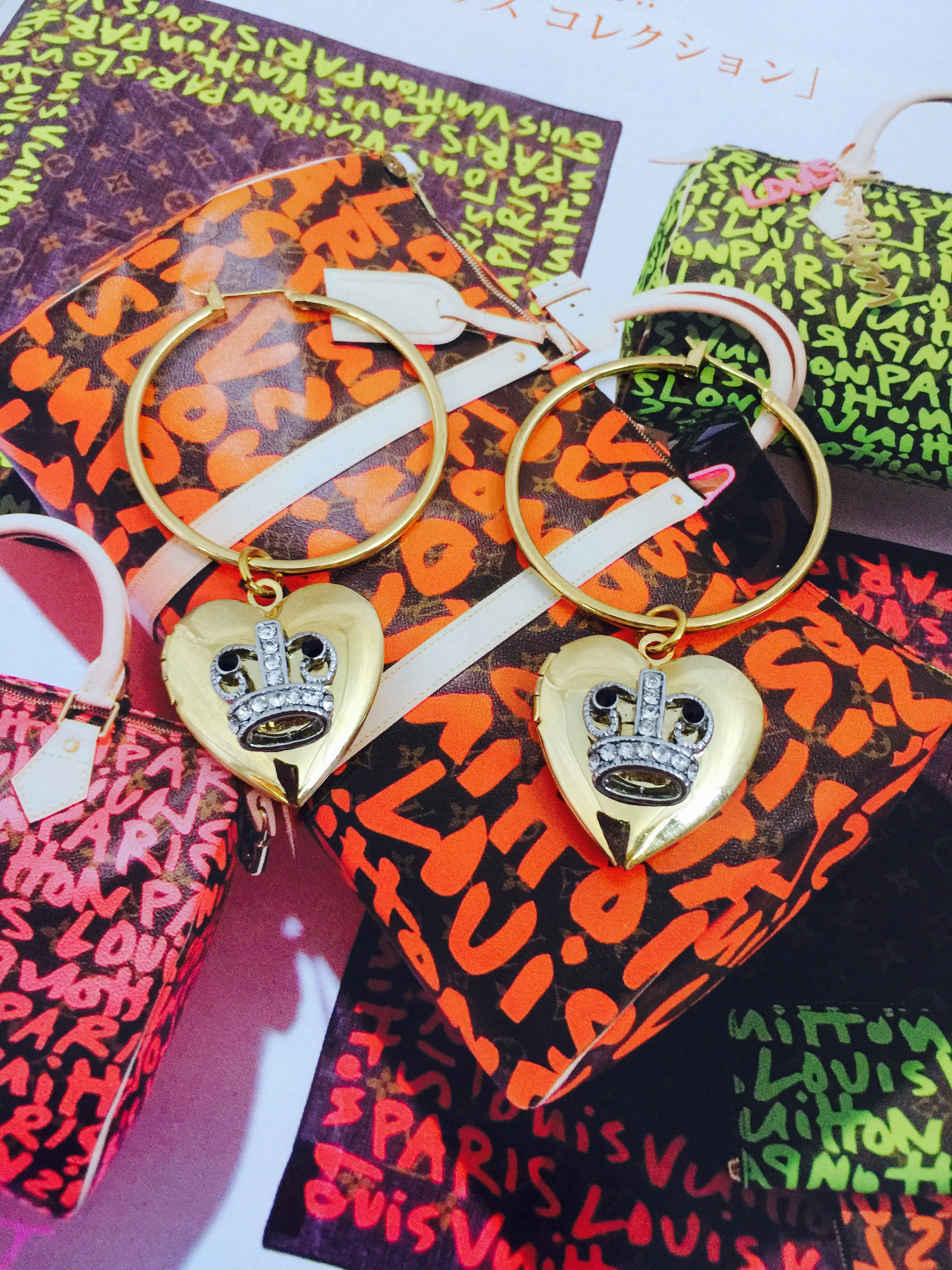 Juicy Couture Gold Earrings