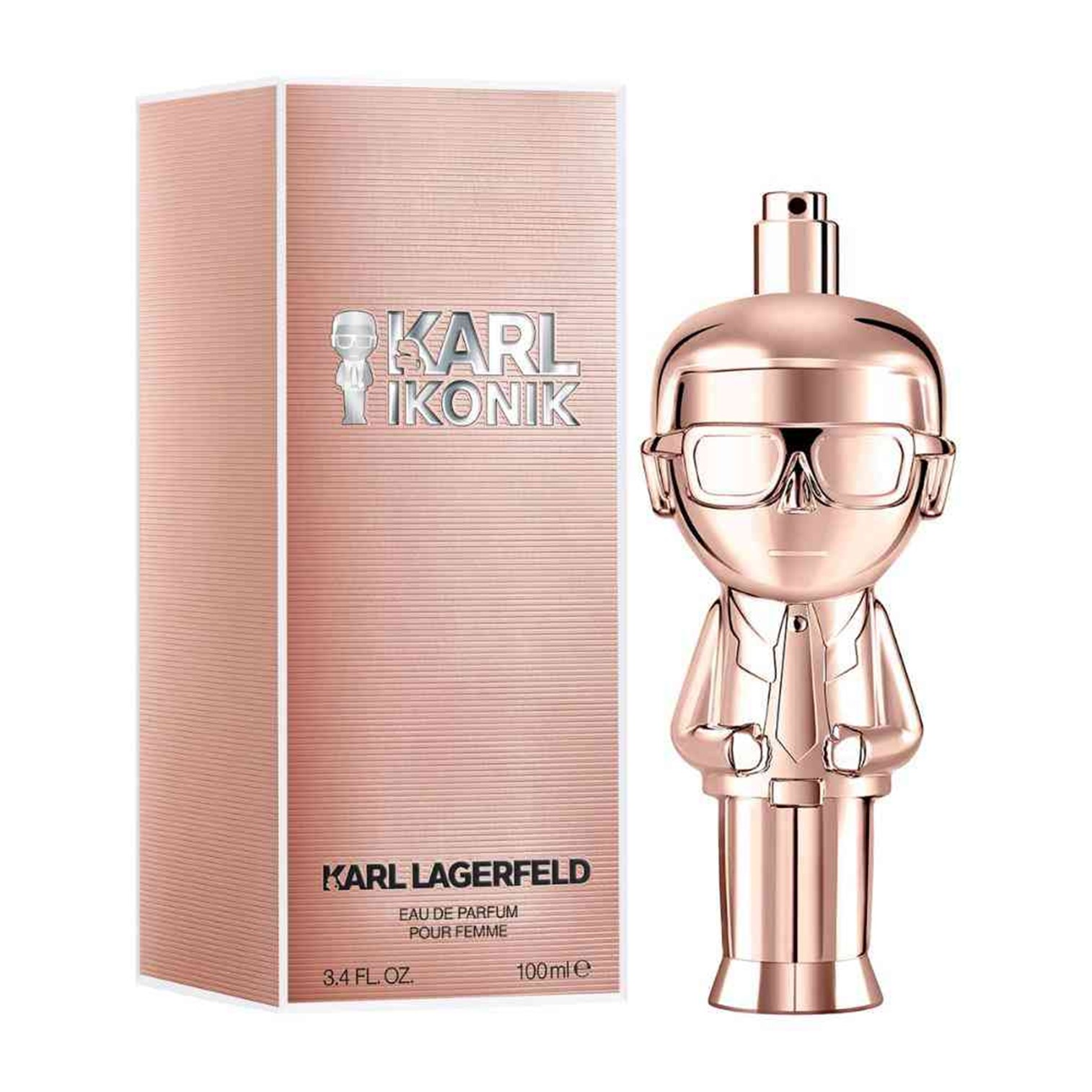 KARL LAGERFELD IKONIC For Woman 100ML RoseGold น้ำหอมผู้หญิงกลิ่นหอมคลาสสิคผสานความทันสมัยสินค้านำเข้าจากต่างประเทศพร้อมส่ง
