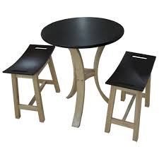 ชุดโต๊ะกาแฟ -เก้าอี้ ไม้ยาง