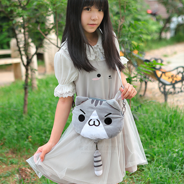 กระเป๋าสะพาย ลาย แมวเหมียว