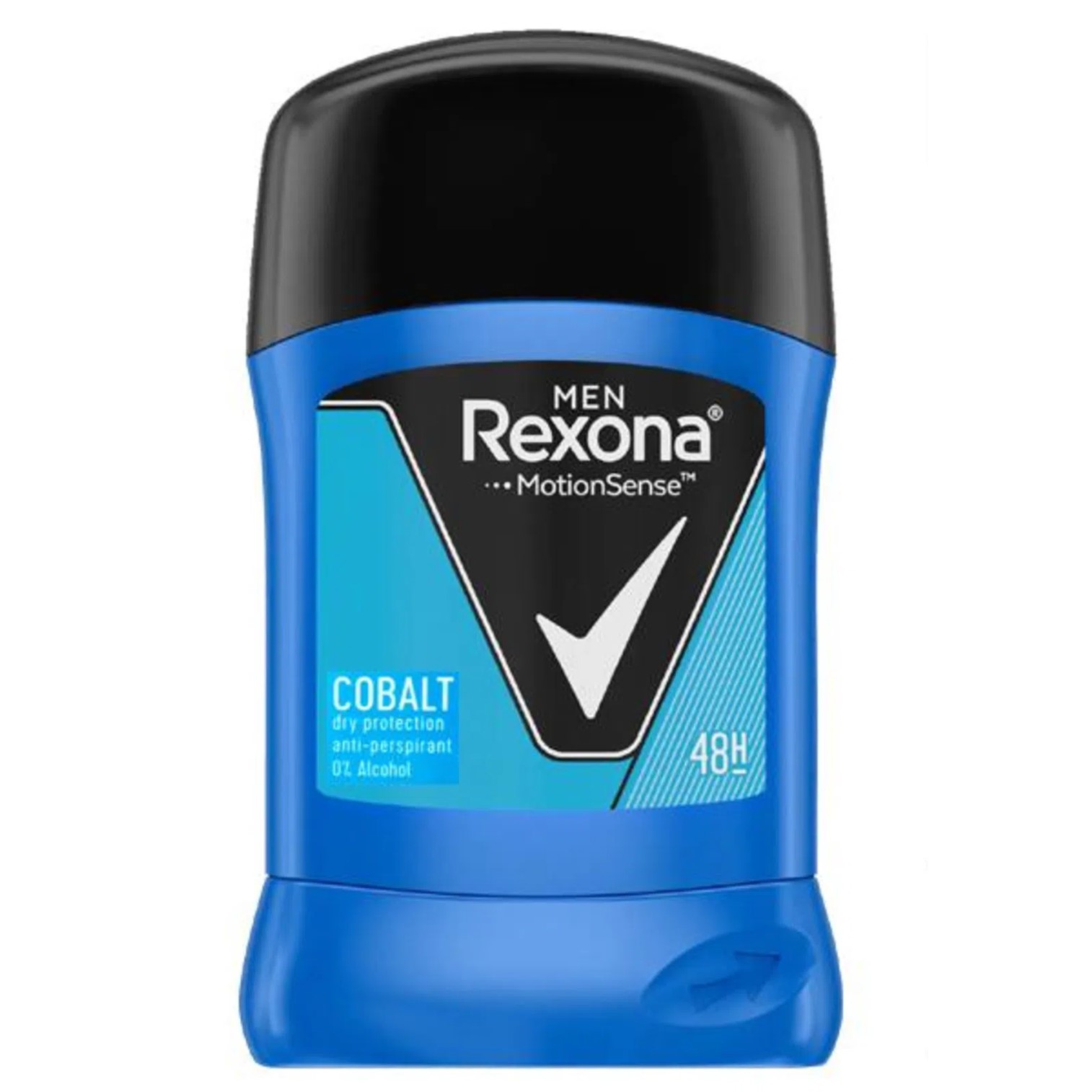 Rexona Men MotionSense Invisible Cobalt Deodorant Anti-Perspirant Stick 40g ผลิตภัณฑ์ระงับกลิ่นใต้วงแขนสำหรับผู้ชายในรูปแบบแท่งสติ๊กกลิ่นหอมพิเศษจากต่างประเทศ