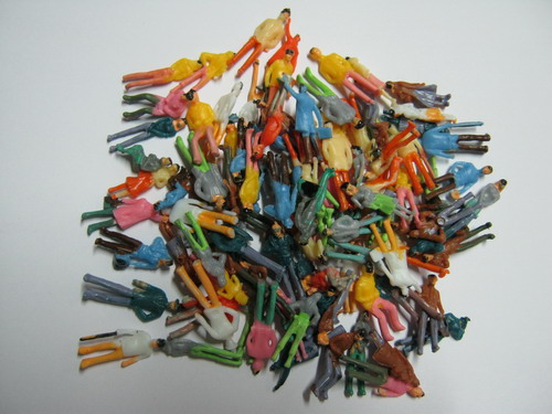 คน สเกล 1:75 คละแบบ / 100 ตัว