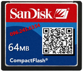 [ขาย จำหน่าย ราคา] Sandisk CF Card 64Mb 25X (Compact Flash Card)