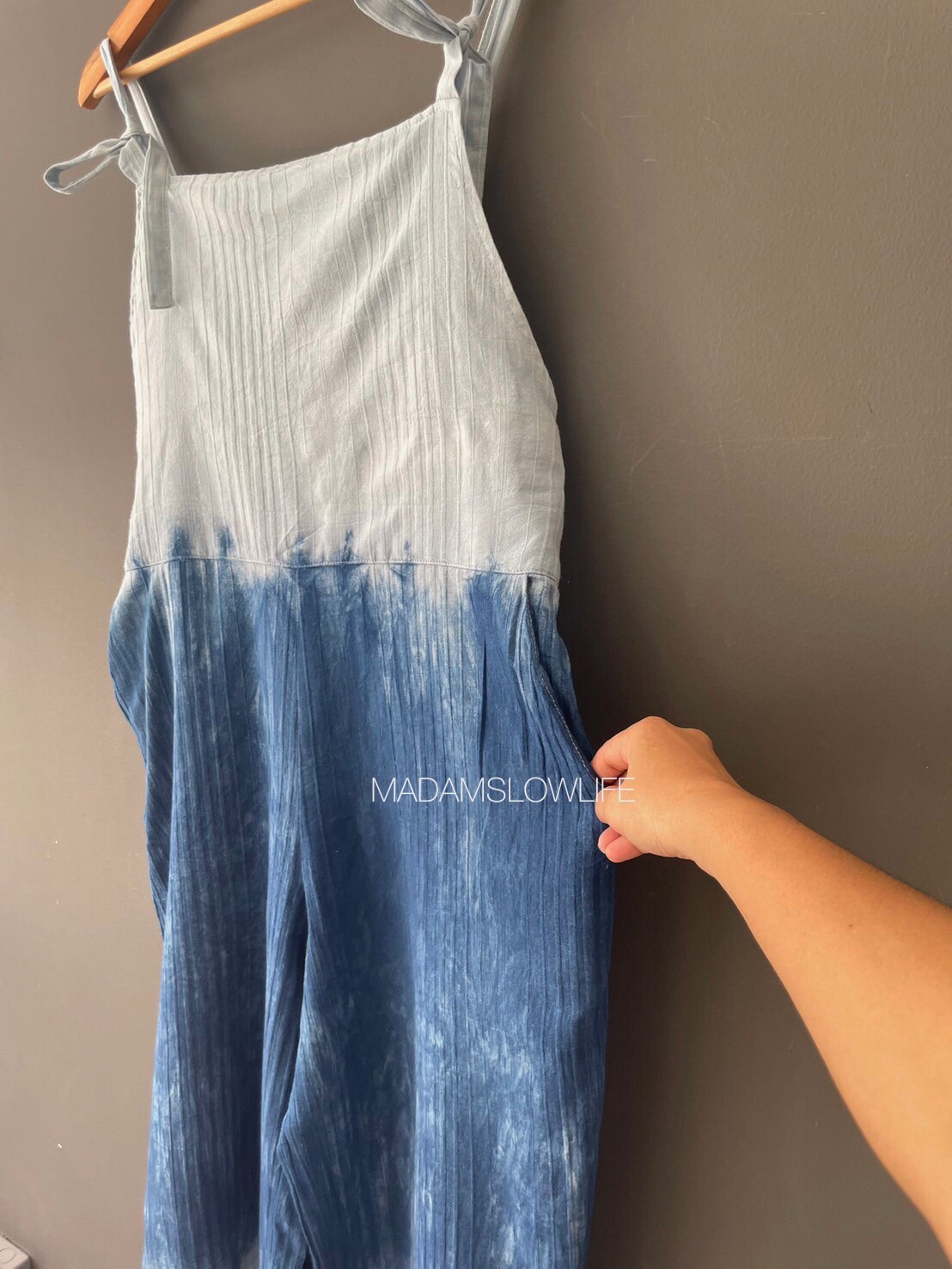 ชุดเอี๊ยมผู้ใหญ่ ปรับสายได้ Size F เอว 26-32 นิ้ว