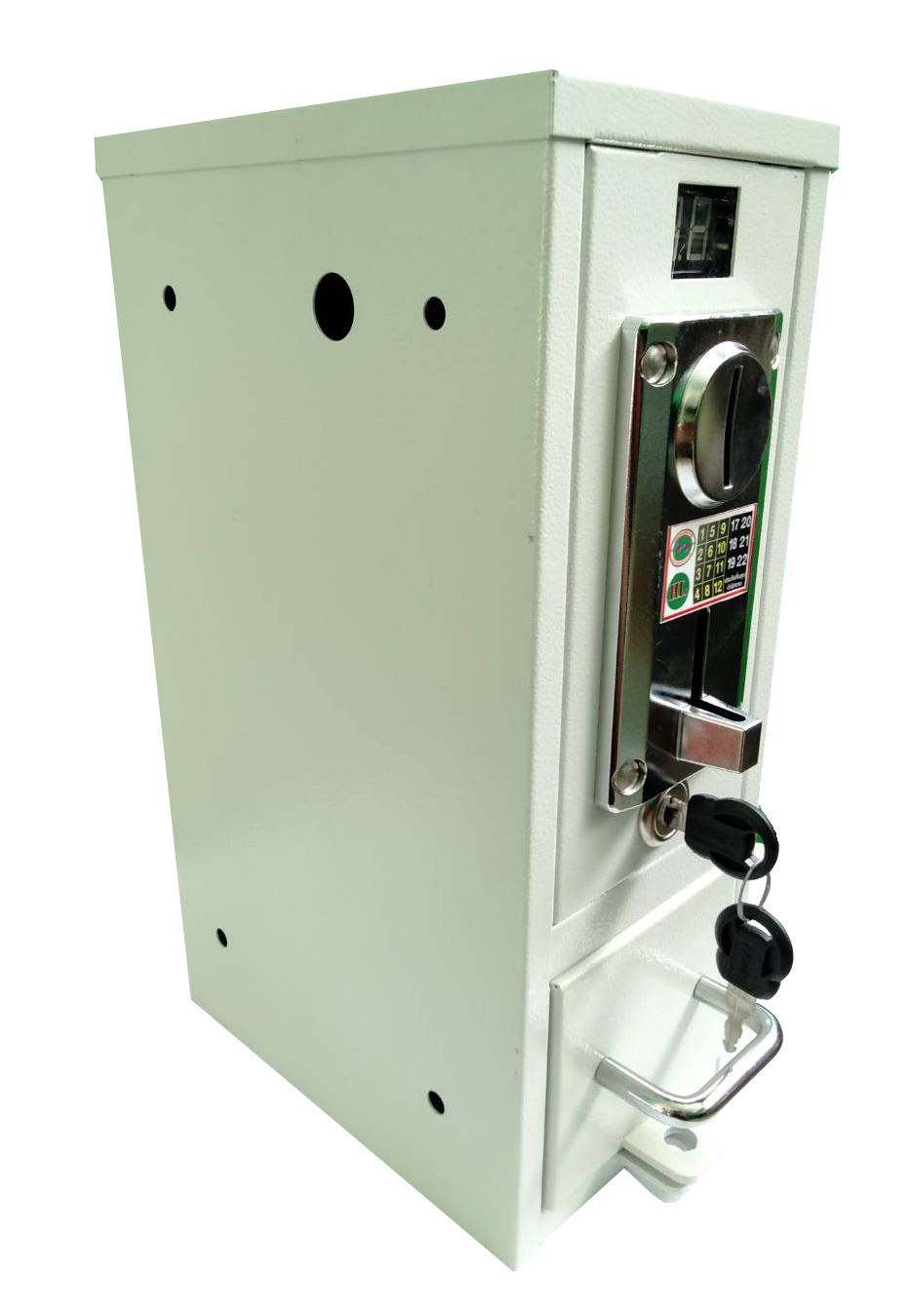 กล่องหยอดเหรียญเครื่องซักผ้ารับเหรียญ5,10