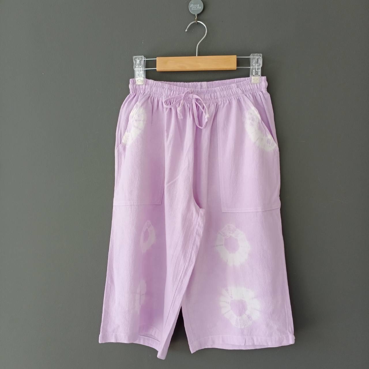 กางเลย์ขาใต้เข่า Cotton สีพาสเทล