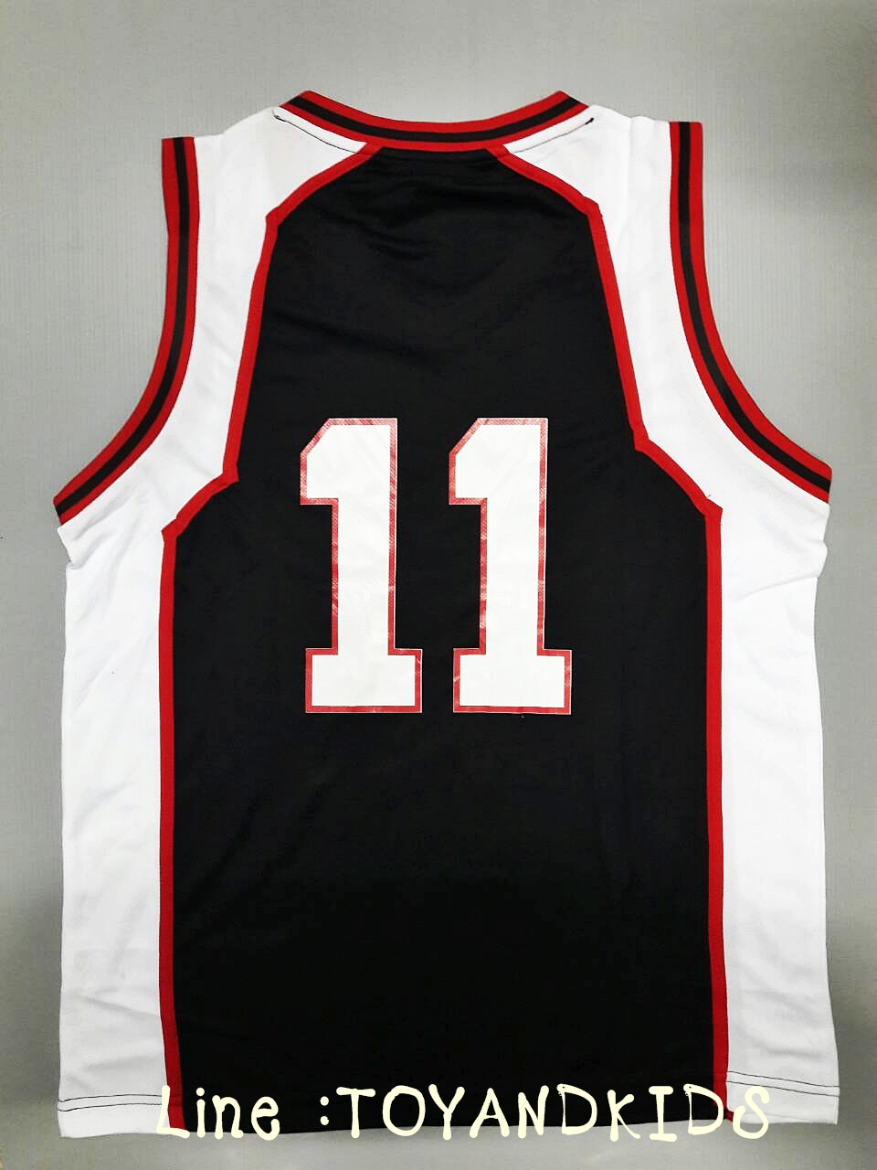 ชุดบาส SEIRIN No.11 สีดำ V1