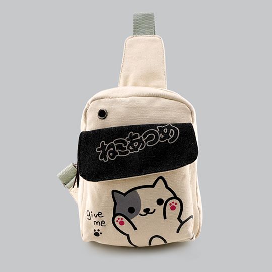 กระเป่าสะพาย ลาย Neko Atsume