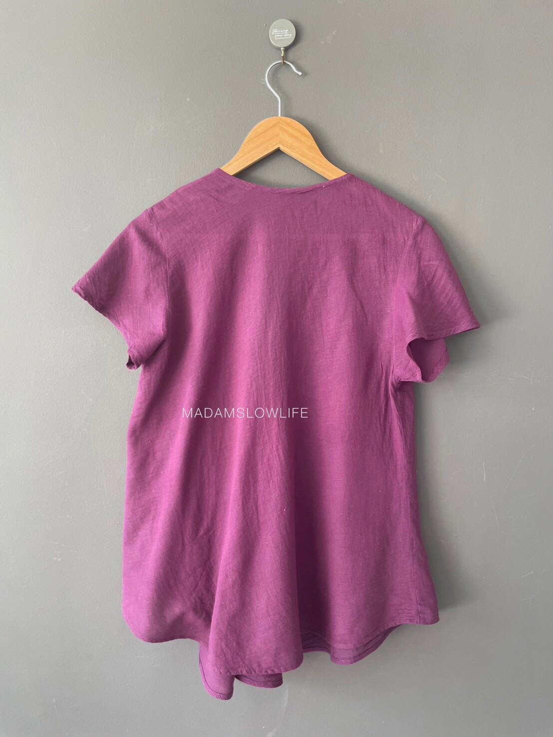 เสื้อผู้หญิง Size F สีม่วง
